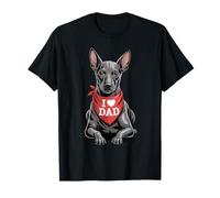 I Love Dad Xoloitzcuintli Lover Dog Fête des pères T-Shirt