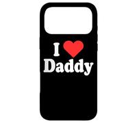 I Love Daddy Coeur pour la fête des Pères Père J'aime Papa Coque pour iPhone 17 Pro Max