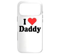 I Love Daddy Coeur pour la fête des Pères Père J'aime Papa Coque pour iPhone 17 Pro Max