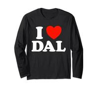 I Love Dal Funny Healthy Soupe aux lentilles Mangez des légumineuses Indiennes Manche Longue