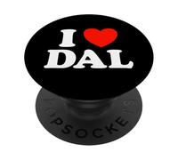 I Love Dal Funny Healthy Soupe aux lentilles Mangez des légumineuses Indiennes PopSockets PopGrip Adhésif