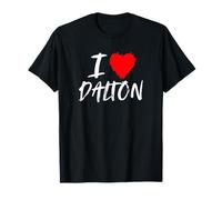 I Love Dalton Son Dad Husband Grandson Boyfriend Father T-Shirt