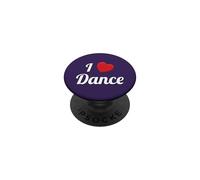 I Love Dance Dancer PopSockets PopGrip Adhésif
