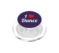I Love Dance Dancer PopSockets PopGrip pour MagSafe