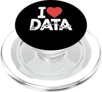 I Love Data Funny Data Analyst Statistiques PopSockets PopGrip pour MagSafe