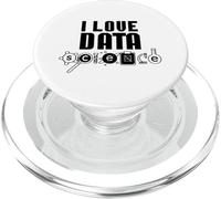 I Love Data Science Analyste Analyste Scientifique PopSockets PopGrip pour MagSafe