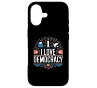 I Love Democracy Vote Liberté Égalité Coque pour iPhone 17