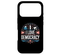 I Love Democracy Vote Liberté Égalité Coque pour iPhone 17 Pro