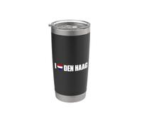 I love Den Haag Pays-Bas La Haye Gobelet isotherme en acier inoxydable double paroi