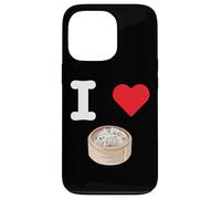 I Love Dim Sum Cuisine cantonaise du Sud Chinois Dumplings Coque pour iPhone 13 Pro