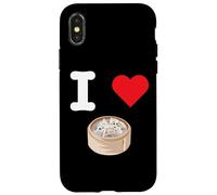 I Love Dim Sum Cuisine cantonaise du Sud Chinois Dumplings Coque pour iPhone X/XS