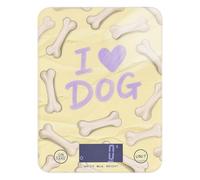 I Love Dog Bone Yellow Baking Mini balance alimentaire 5 kg/5 g Balance numérique précise avec 4 unités pour rôtir des épices Báscula para cocina