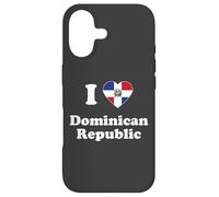 I Love Dominican Republic Dominicans Coque pour iPhone 17