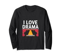 I Love Drama Behind The Scenes Scène de théâtre Manche Longue