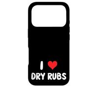 I Love Dry Rubs - Cœur - Assaisonnement BBQ Grill Nourriture Coque pour iPhone 17 Pro