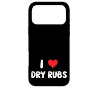 I Love Dry Rubs - Cœur - Assaisonnement BBQ Grill Nourriture Coque pour iPhone 17 Pro Max