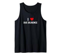 I Love Due Diligence Compliance Rule & Regulation Advisor Débardeur