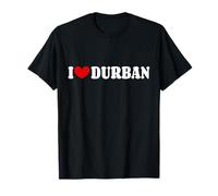I Love Durban City, I Heart Durban Afrique du Sud T-Shirt