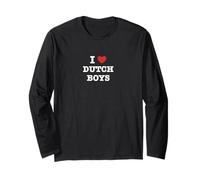 I Love Dutch Boys - Cadeau Pays-Bas Manche Longue