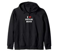 I Love Dutch Boys - Cadeau Pays-Bas Sweat à Capuche