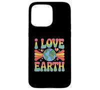 I Love Earth Love Our Green Planet - Éco-Warrior Statement Coque pour iPhone 15 Pro Max