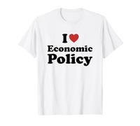 I Love Economic Policy Student Major Graduation T-Shirt