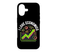 I Love Economics Financial Market Passionné de Graphique Coque pour iPhone 17