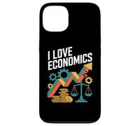 I Love Economics Passionné de Croissance financière Coque pour iPhone 13