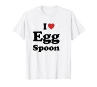 I Love Egg Spoon T-Shirt