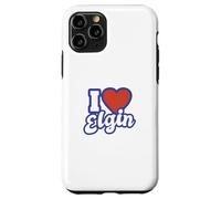 I Love Elgin Illinois Coque pour iPhone 11 Pro