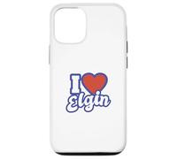 I Love Elgin Illinois Coque pour iPhone 12/12 Pro