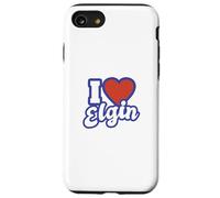 I Love Elgin Illinois Coque pour iPhone SE (2020) / 7/8