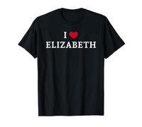 I Love Elizabeth, J'aime Elizabeth T-Shirt