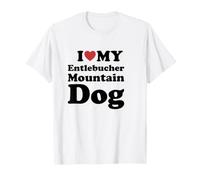 I Love Entlebucher Mountain Dog T-Shirt