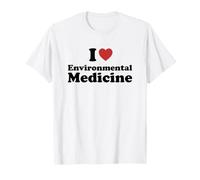 I Love Environmental Medicine Student Major Graduation T-Shirt