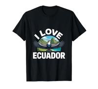 I Love Equateur Condor andin T-Shirt Graphique avec Valeur