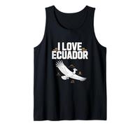 I Love Equateur Condor Mountains Culture Débardeur