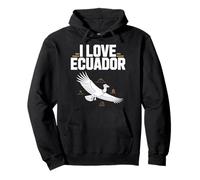 I Love Equateur Condor Mountains Culture Sweat à Capuche