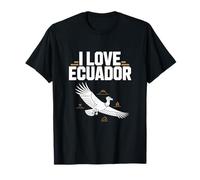 I Love Equateur Condor Mountains Culture T-Shirt