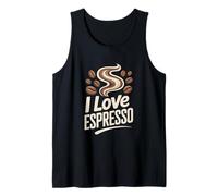 I Love Espresso Cafeine Addict Delight Débardeur
