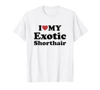 I Love Exotic Shorthair T-Shirt