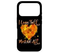 I Love Fall Most of All Leaf Heart Autumn Leaves Coque pour iPhone 17 Pro