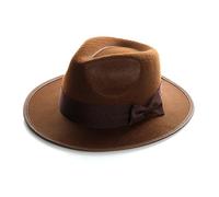 I LOVE FANCY DRESS Chapeau Marron pour Adulte du célèbre aventurier ou des Griffes Les Plus connus des Films d'horreur.