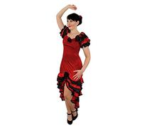 I LOVE FANCY DRESS - Costume De Déguisement Femme Danseuse De Flamenco Salsa Rumba Espagnol
