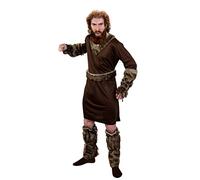 I LOVE FANCY DRESS Déguisement de Viking pour Adulte avec Une tuinique + Une Ceinture + Manchettes + jambières. Idéal pour Les enterrements de Vie de garçon Nordique. (Small)