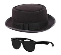 I Love FANCY DRESS Ensemble d'accessoires Heisenberg pour adultes, chapeau + lunettes de soleil, taille unique