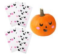 I LOVE FANCY DRESS Lot de 20 autocollants mignons en vinyle pour décoration de citrouilles, ballons et fournitures de fête - Décorations d'Halloween amusantes pour Halloween