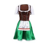 I LOVE FANCY DRESS LTD Déguisement Bavarois Marron et Vert pour Femme Femme Beer Jeune Femme Femme Oktoberfest Allemand Stagg and Night Girl Night Beer Festival Dress - Small EU 36/38