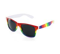 I LOVE FANCY DRESS Lunettes DE Soleil À Monture Arc-en-Ciel - Lunettes DE Soleil DE Couleur Arc-en-Ciel pour Adultes pour Accessoires DE DÉGUISEMENT DE FIERTÉ