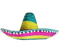 I LOVE FANCY DRESS Sombrero Multicolore - Sombrero Mexicain Technicolor pour Homme